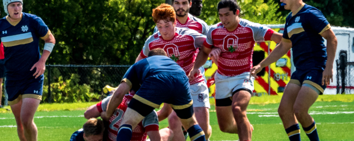 Ohio State Rugby to the ruck