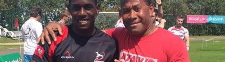Mikle Dill and Waisale Serevi