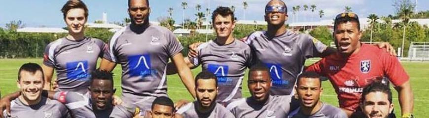 Ariel Re Bermuda All Stars with Waisale Serevi 