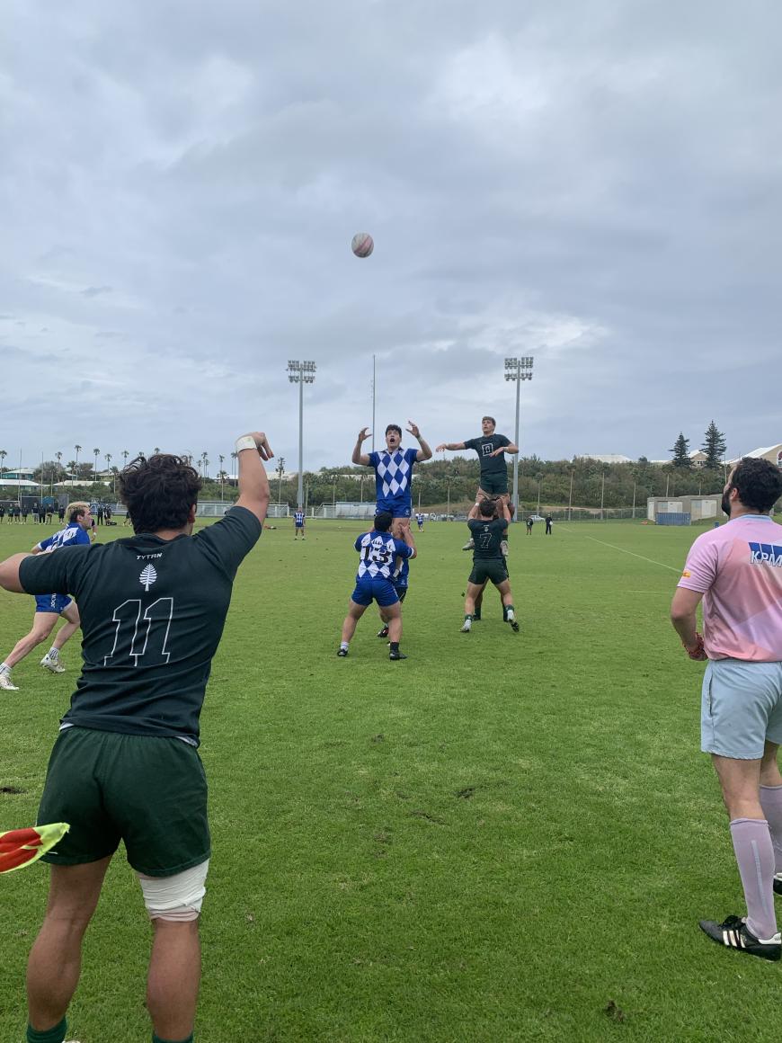 Dartmouth throw in Saratoga takes lineout at key spot in match